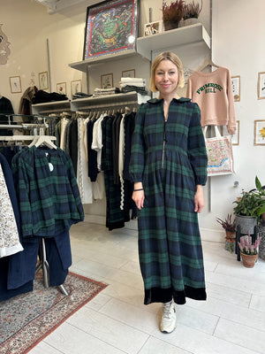 Tartan Sonnet Long Dress