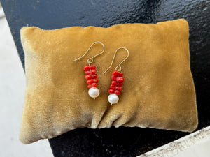 Assorted Colour Vintage Earrings