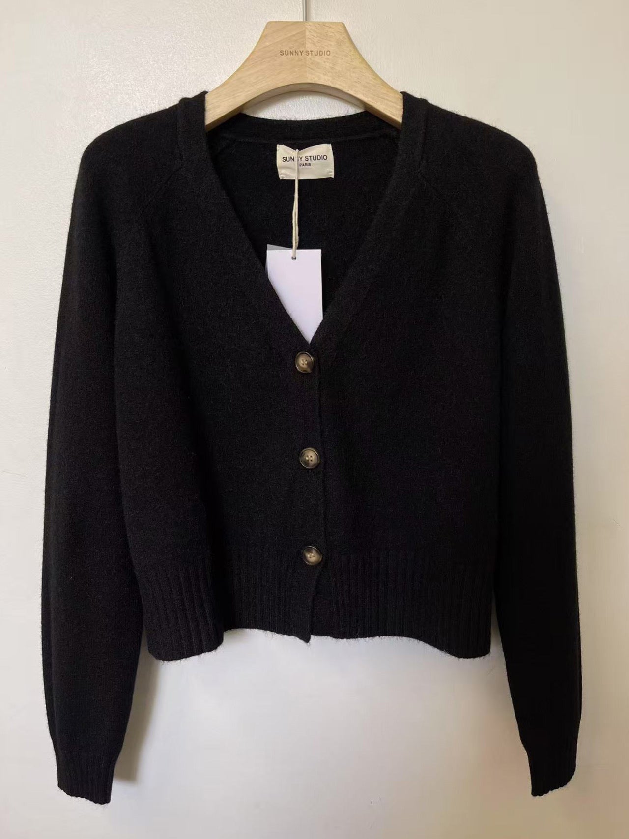 Helia Black Cardigan