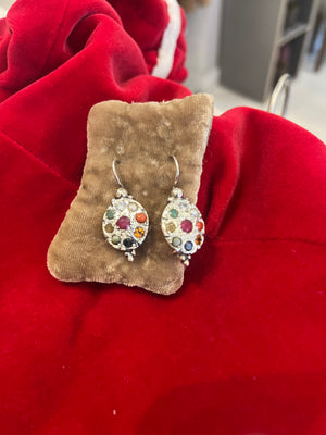 Navratna Gemstone Gold-Plated Jewelry