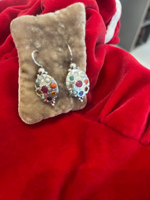 Navratna Gemstone Gold-Plated Jewelry