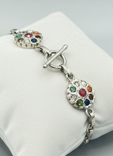 Navratna Gemstone Gold-Plated Jewelry - PRESS Primrose Hill