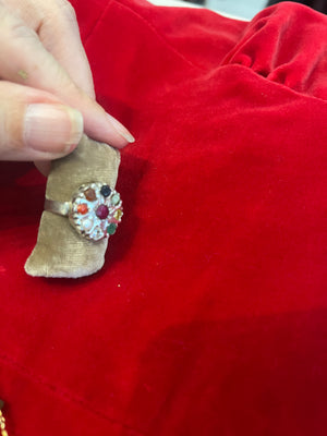 Navratna Gemstone Gold-Plated Jewelry