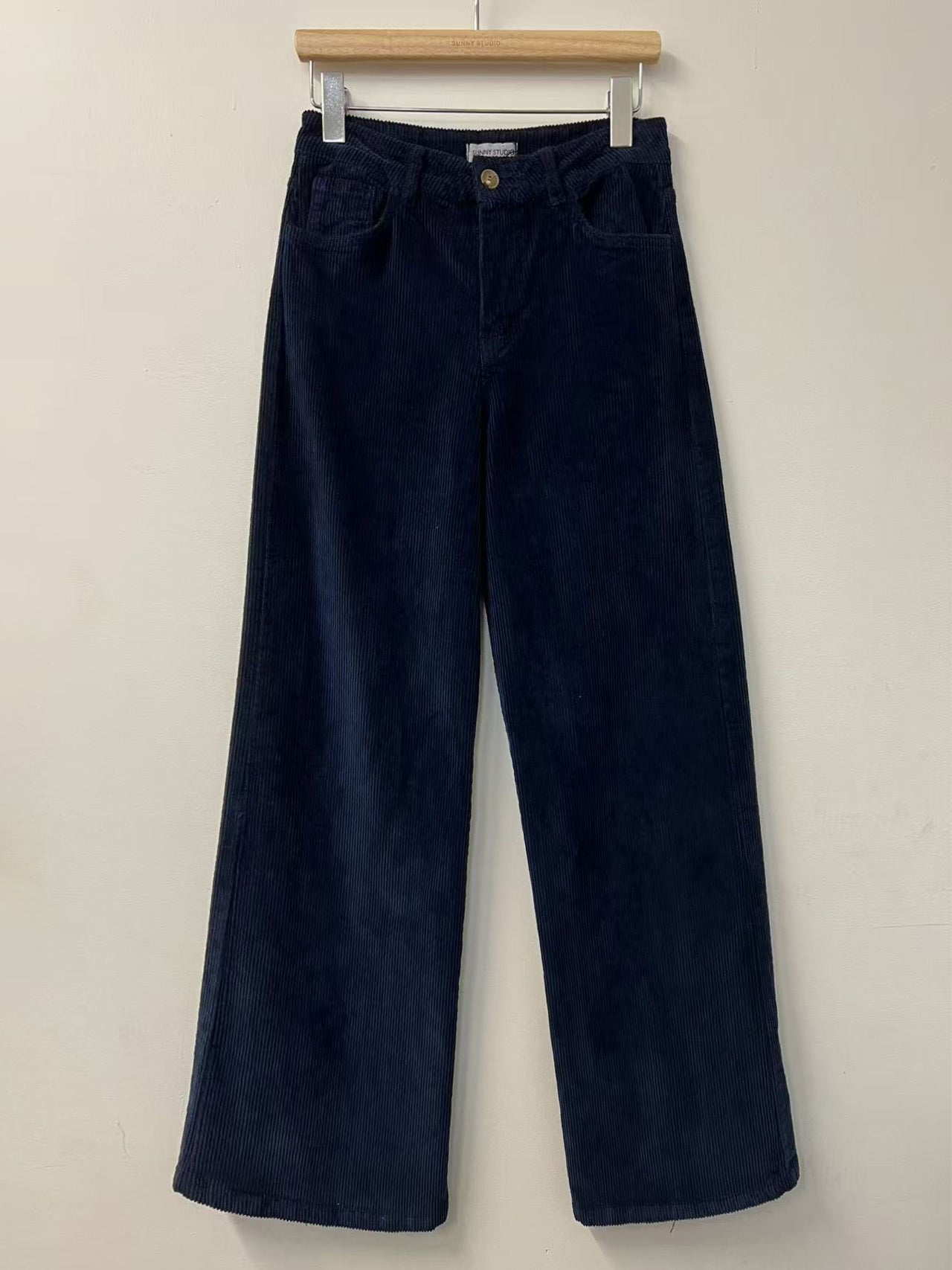 Navy Corduroy Jeans