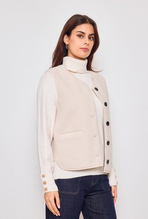 Emmi Ecru Gilet