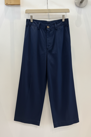 Navy O/D Botanical Sailor Tux Pants - PRESS Primrose Hill
