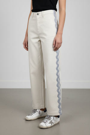 RIC RAC Ecru TWILL Sailor Pant