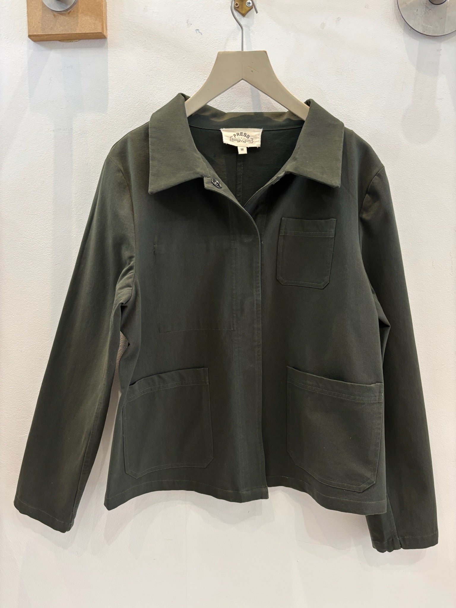 Green TWILL Pelli Jacket