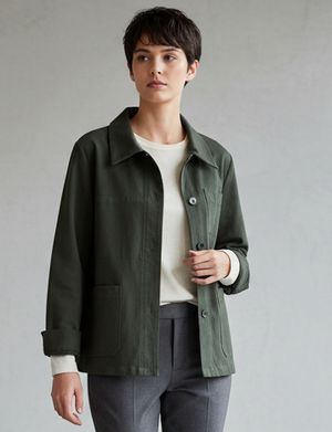 Green TWILL Pelli Jacket