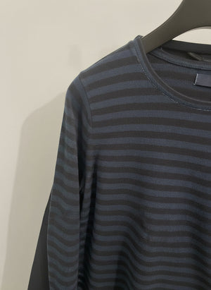 Breton Navy Tonal Long-Sleeve Tee