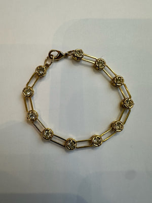 Vintage Crystal Tennis Bracelet