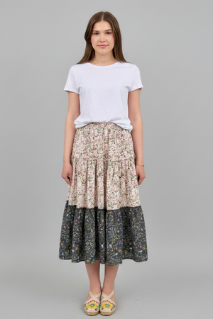 Botanical Shilpa Cotton Skirt