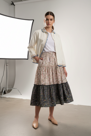 Botanical Shilpa Cotton Skirt