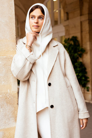 Knitted HOOD 'Cagoule'