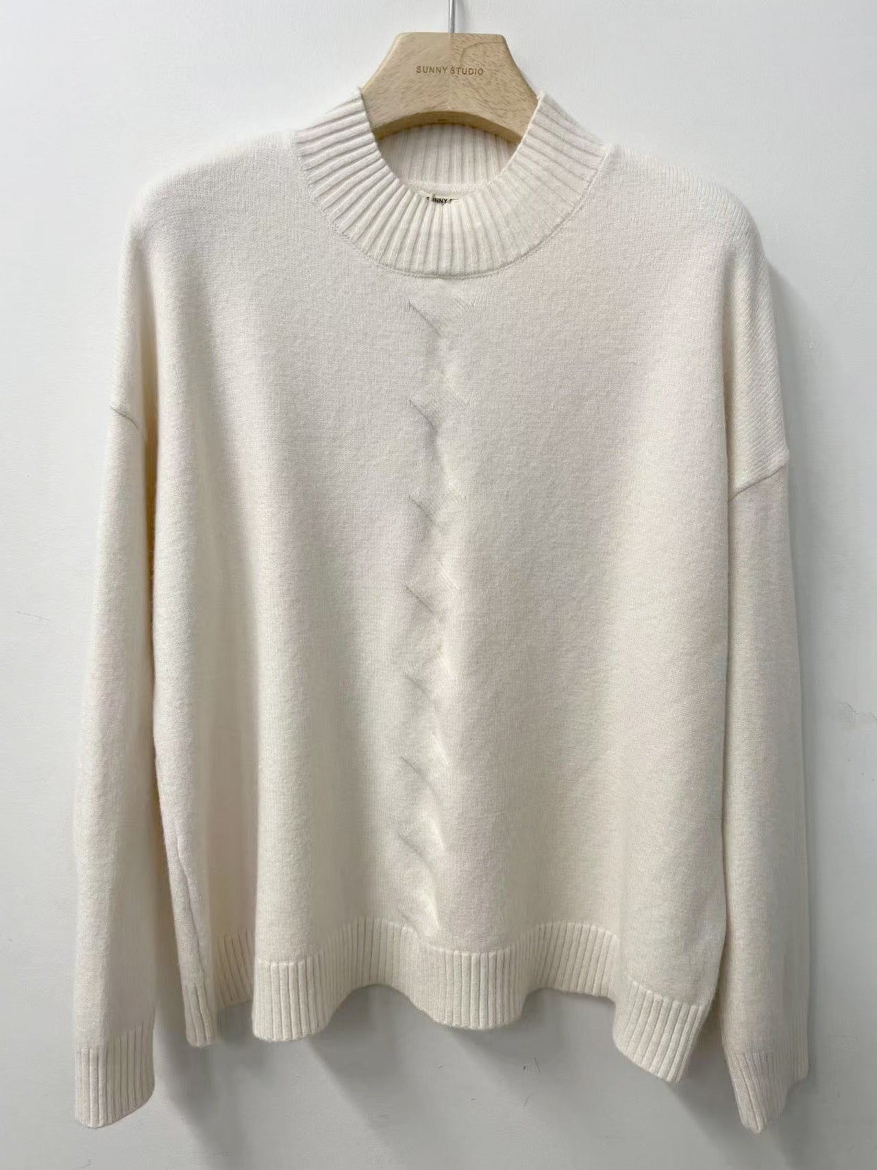 Ecru Briana Crew-Neck