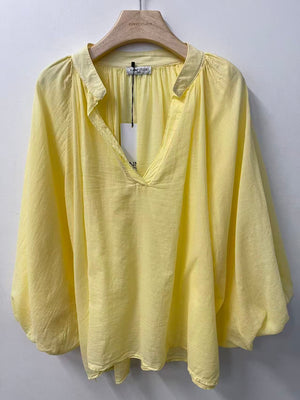 Yellow Pullover Shirt - PRESS Primrose Hill