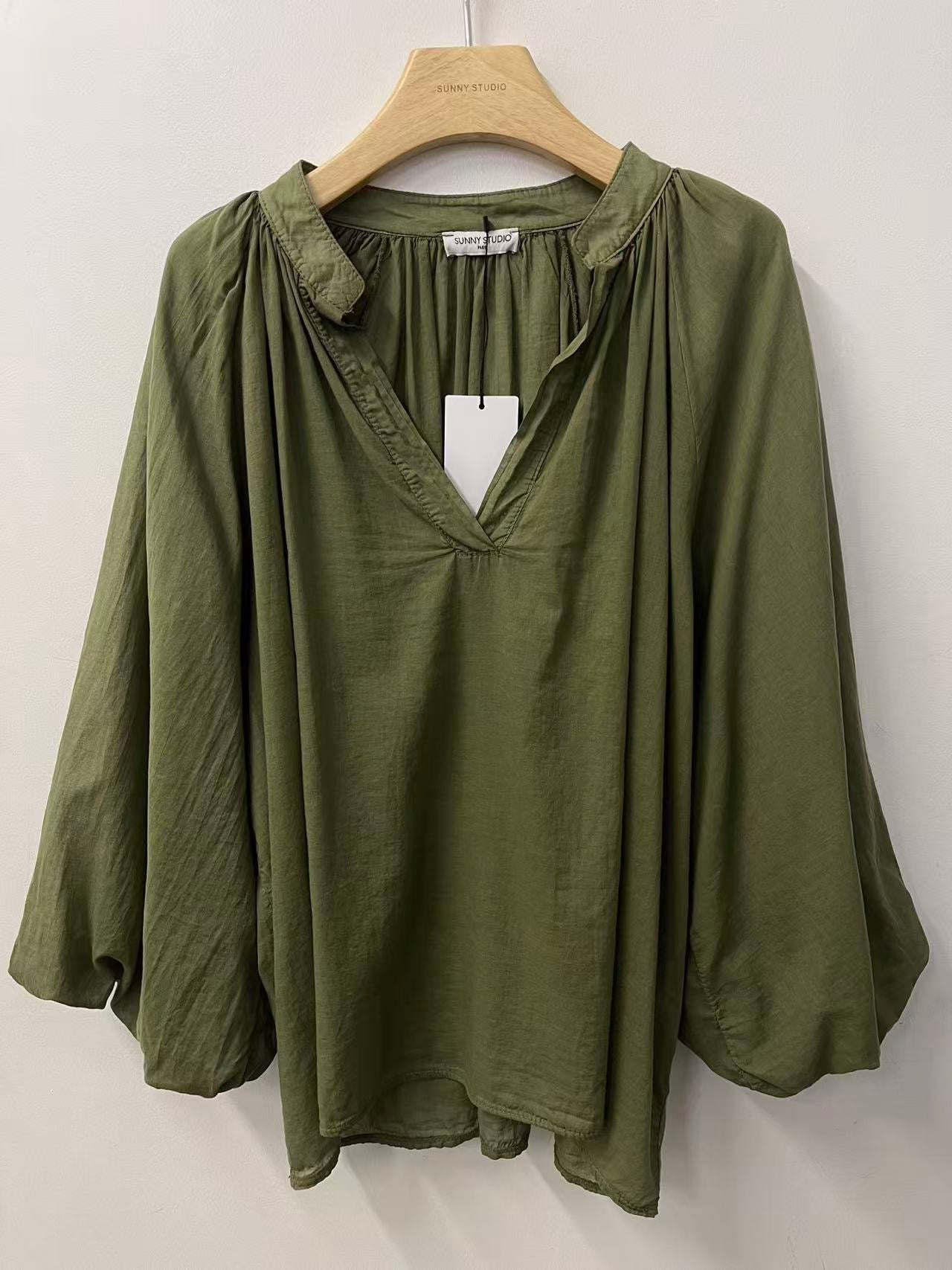 Yellow Pullover Shirt - PRESS Primrose Hill