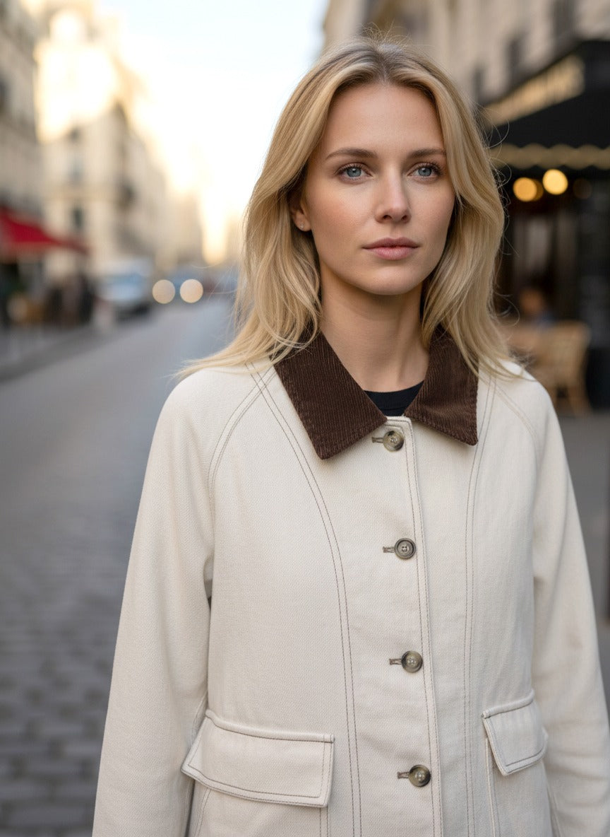 Chore Jacket - Denim or Cotton Gabardine