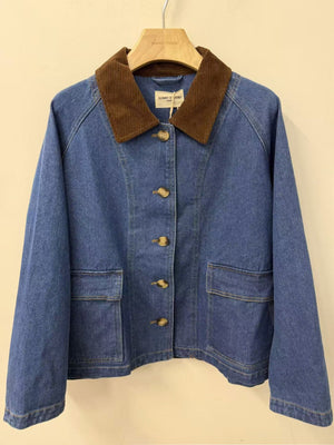 Chore Jacket - Denim or Cotton Gabardine