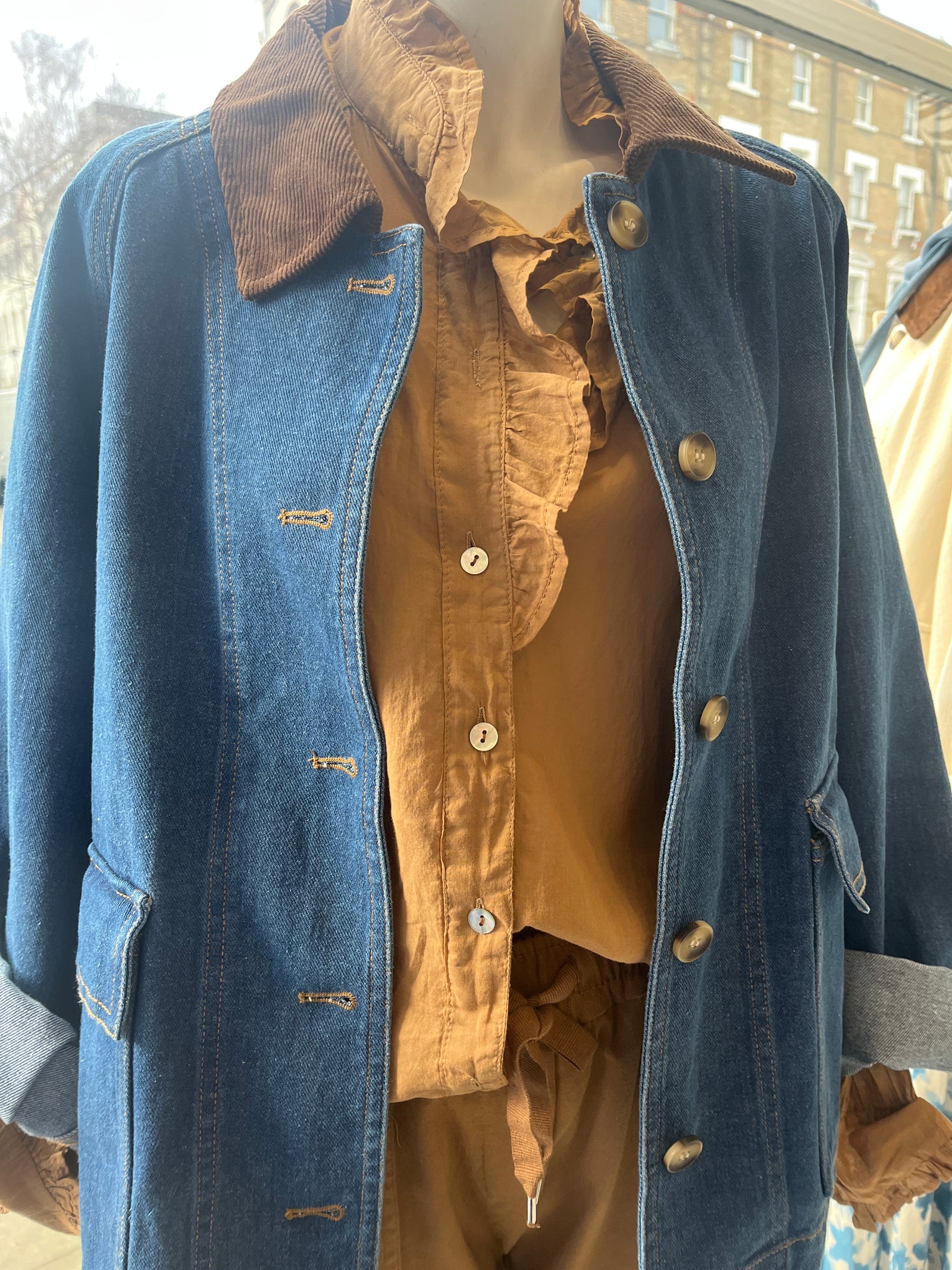 Chore Jacket - Denim or Cotton Gabardine - PRESS Primrose Hill