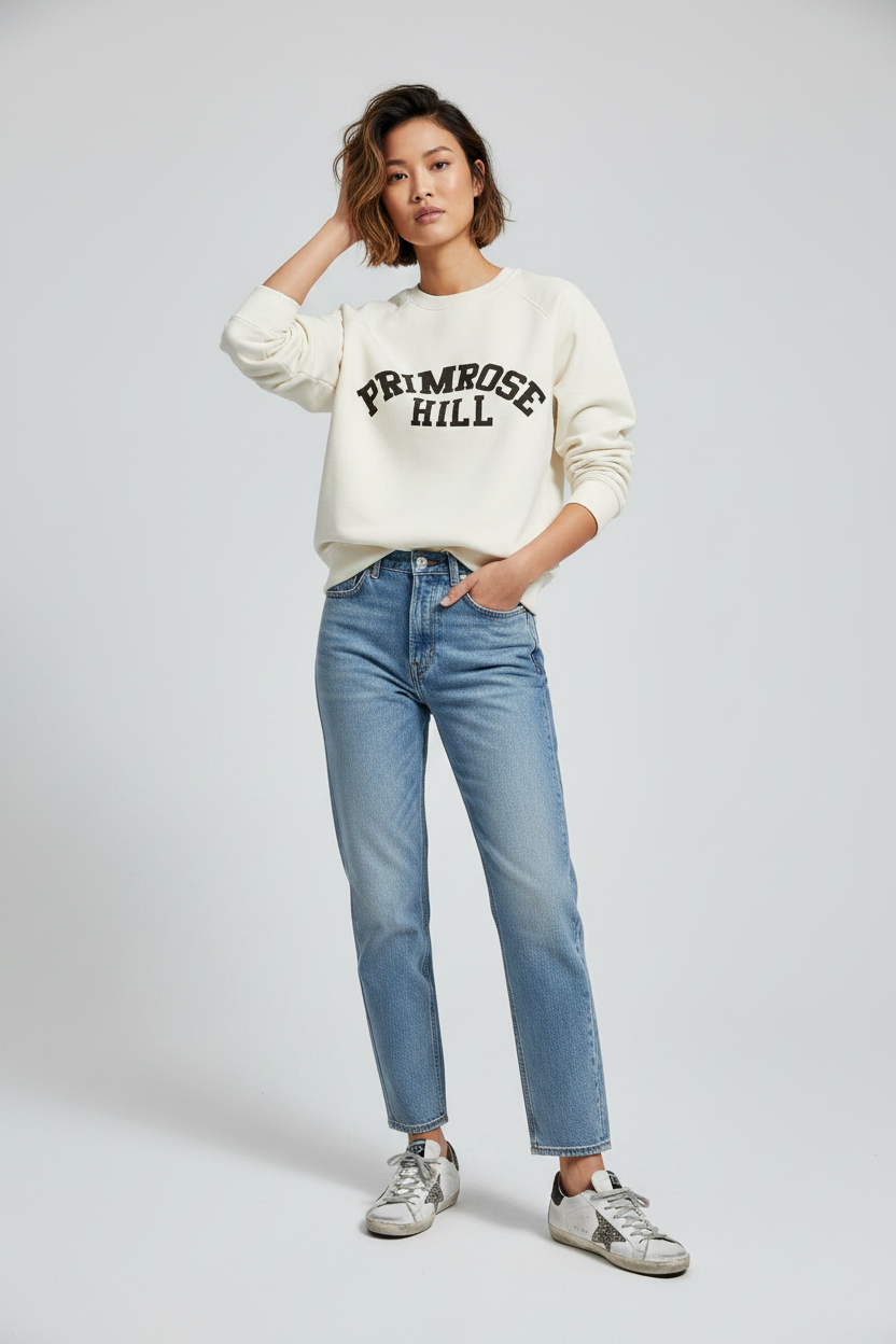 White Primrose Hill Sweatshirt