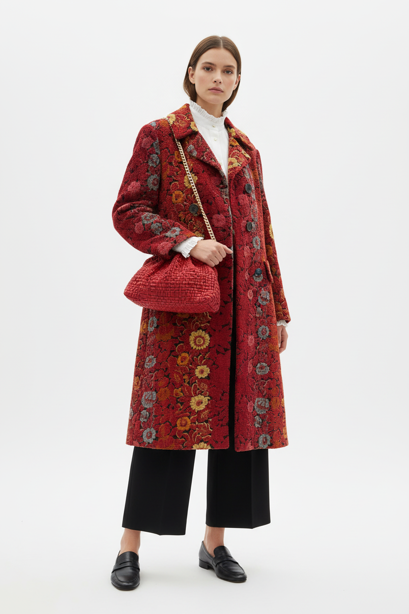 Vintage Chenille Coat