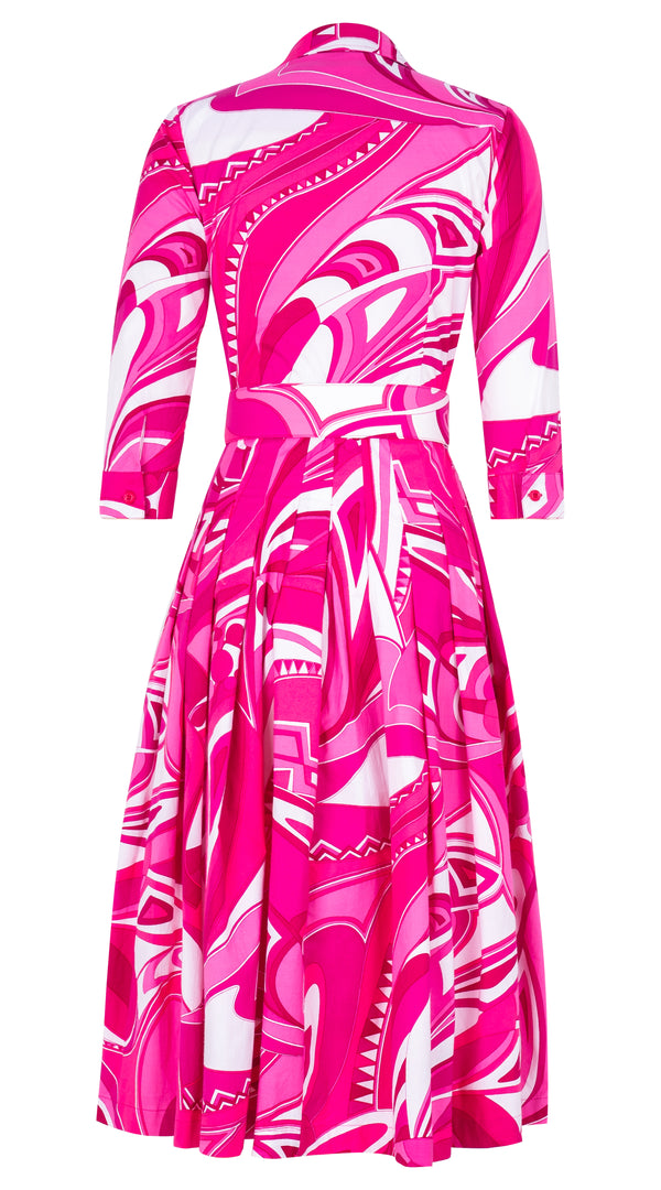 Audrey Soft-Pink Pucci Africani Dress