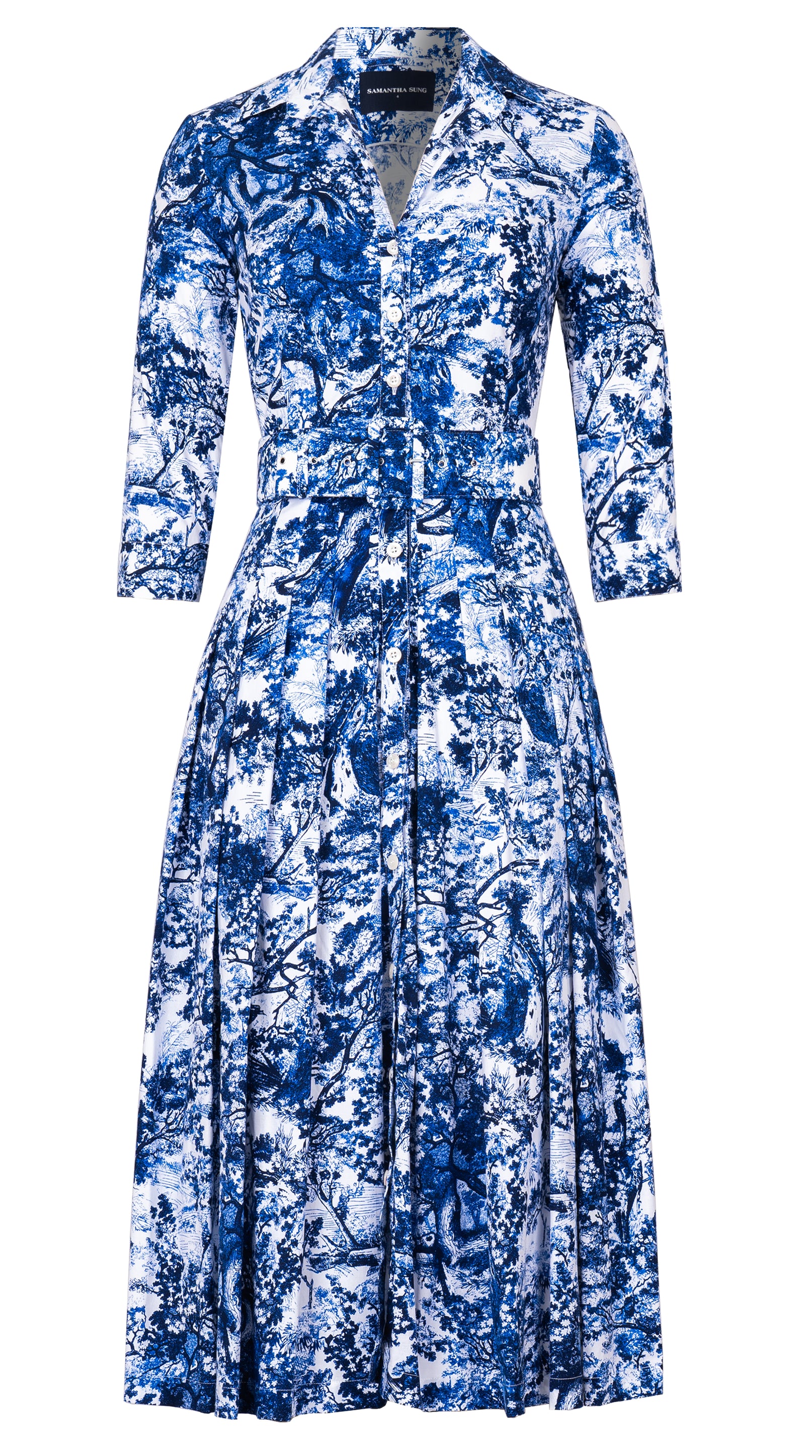 Audrey Safari Indigo Dress