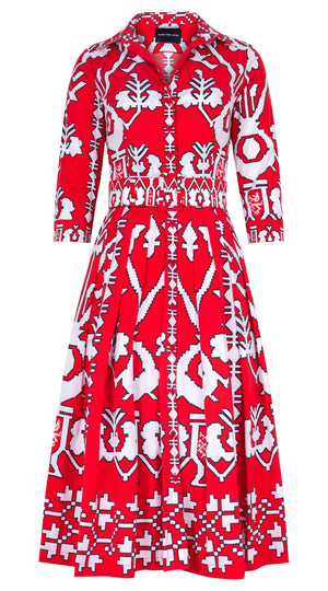 Audrey Red Kos Dress