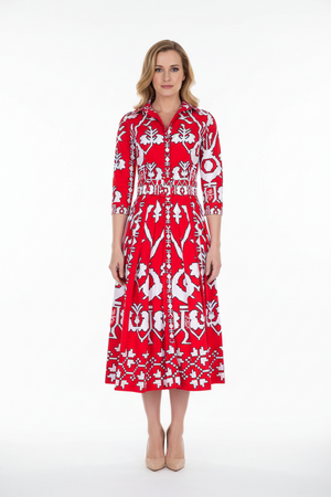 Audrey Red Kos Dress