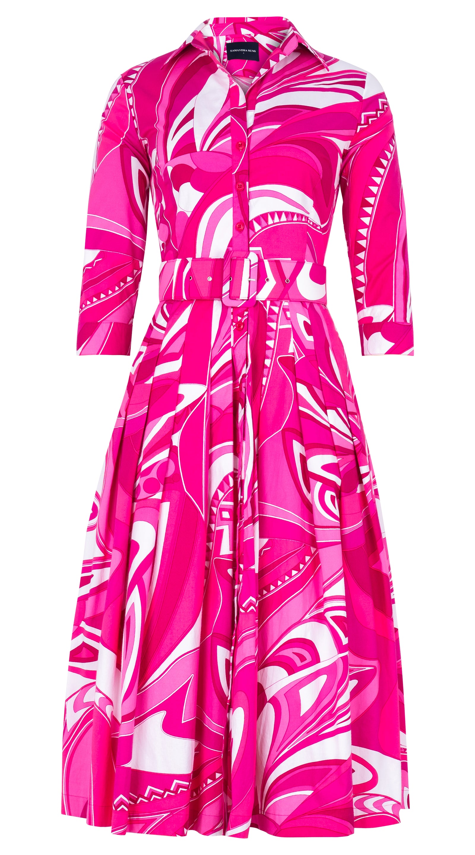 Audrey Soft-Pink Pucci Africani Dress