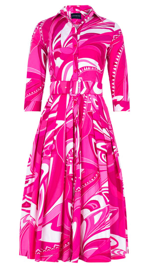 Audrey Soft-Pink Pucci Africani Dress