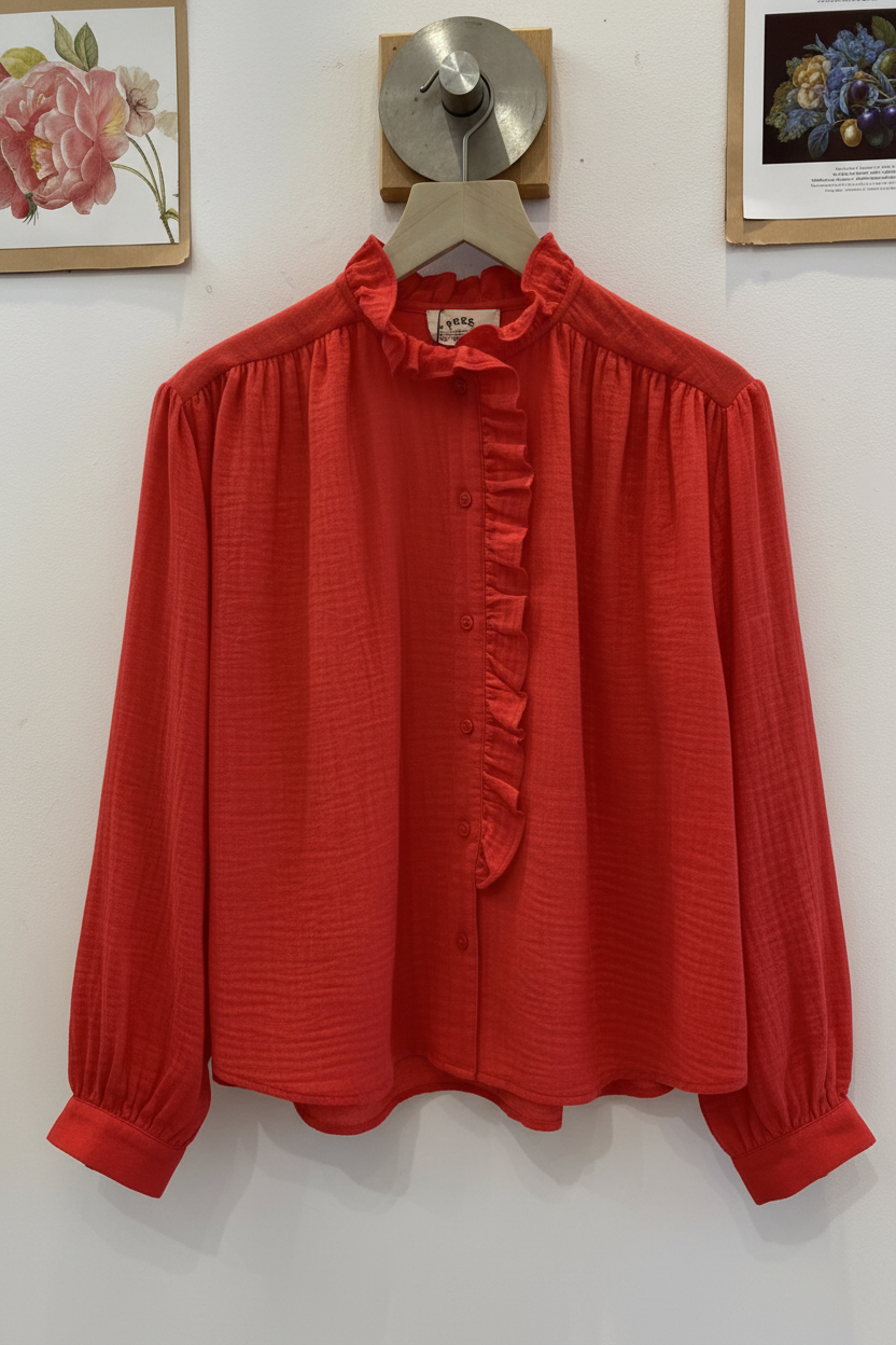 Ecru Cobb Shirt - PRESS Primrose Hill