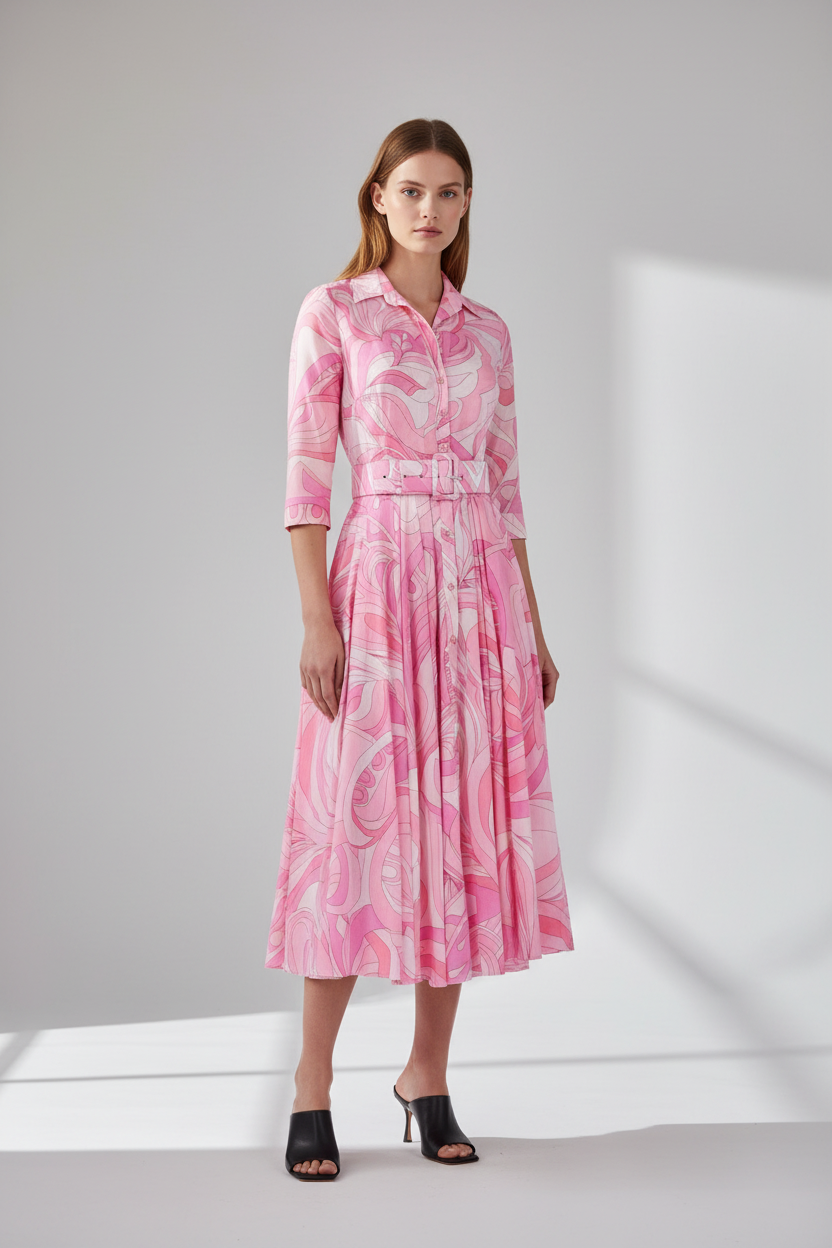 Aster Musola Pink Pucci Dress