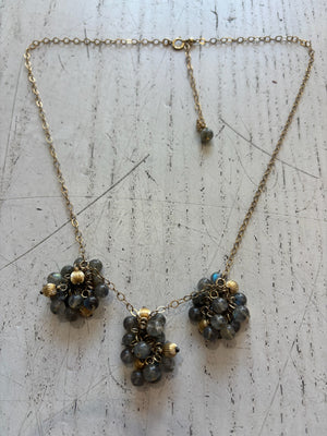 Labradorite & Gold  Necklace