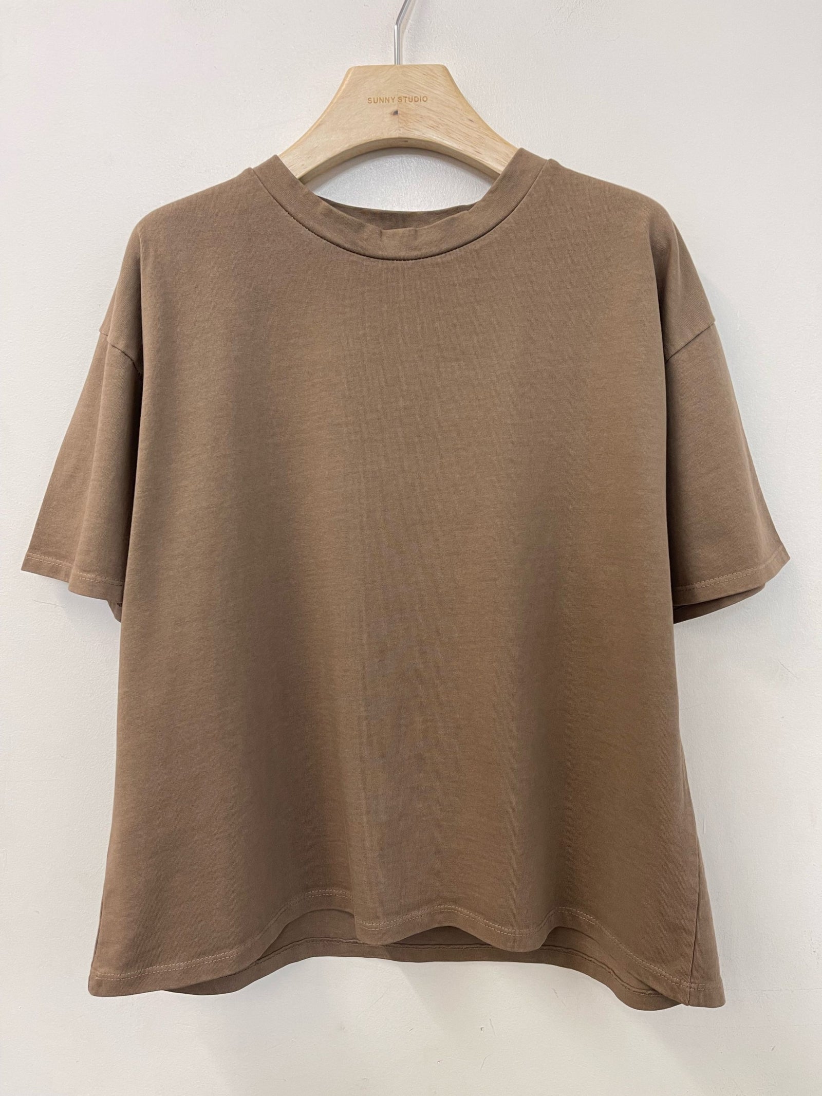 Cotton Crew-Neck T-Shirt - PRESS Primrose Hill
