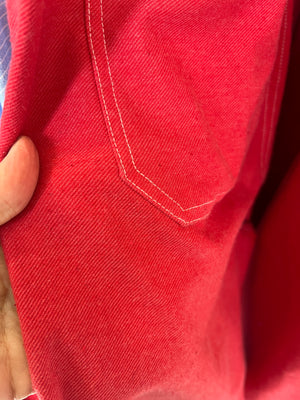 Red Twill Sailor Pant