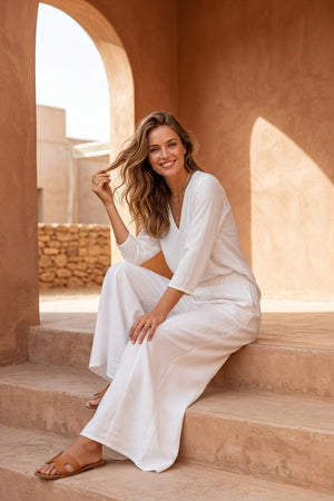 White Annie Linen Shirt