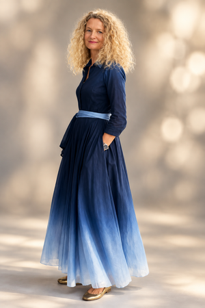 Aster Ombre Musola Dress