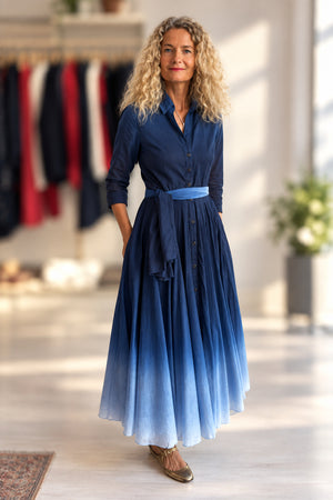 Aster Ombre Musola Dress