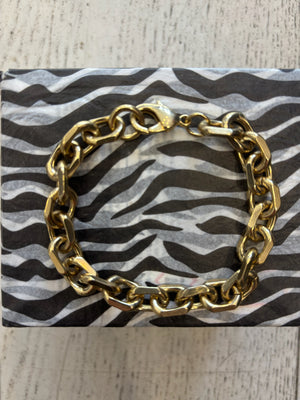 Vintage Costume-Gold Bracelet