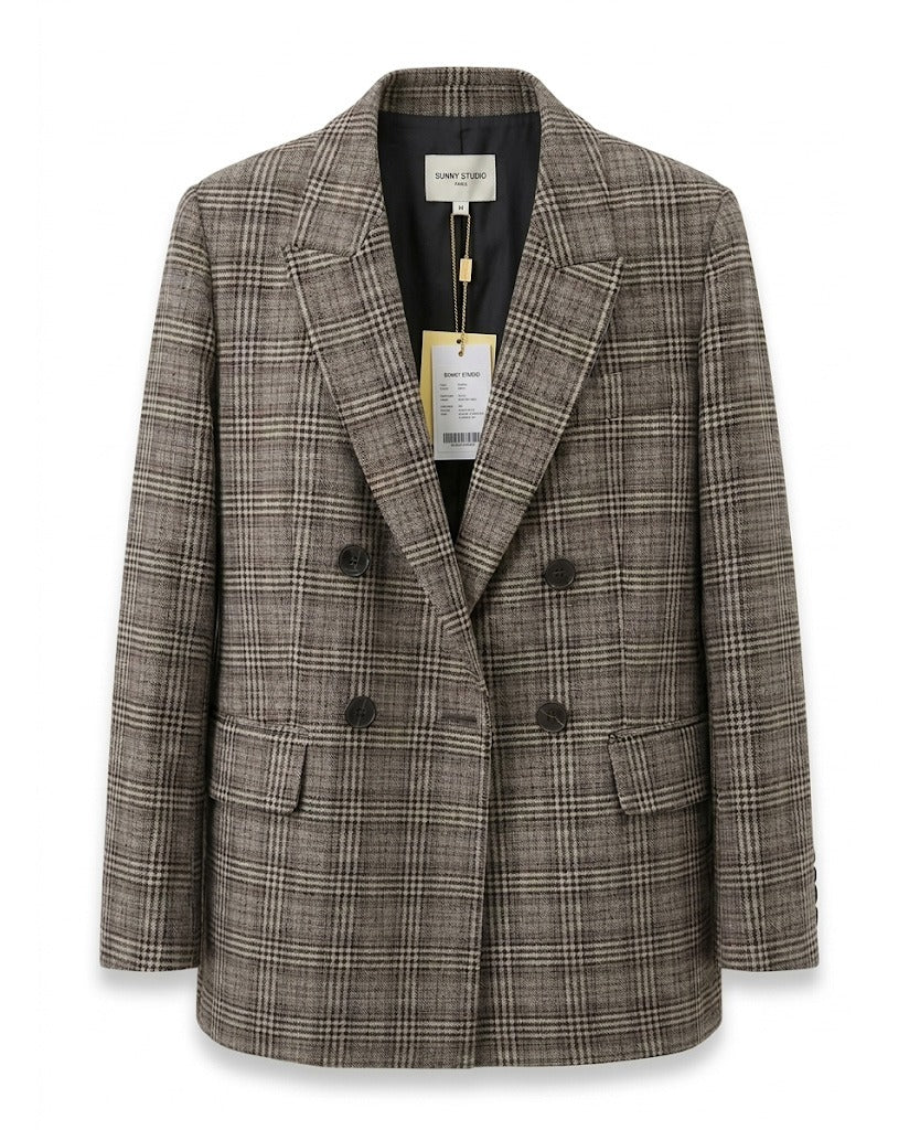 Wool Check Fred Jacket