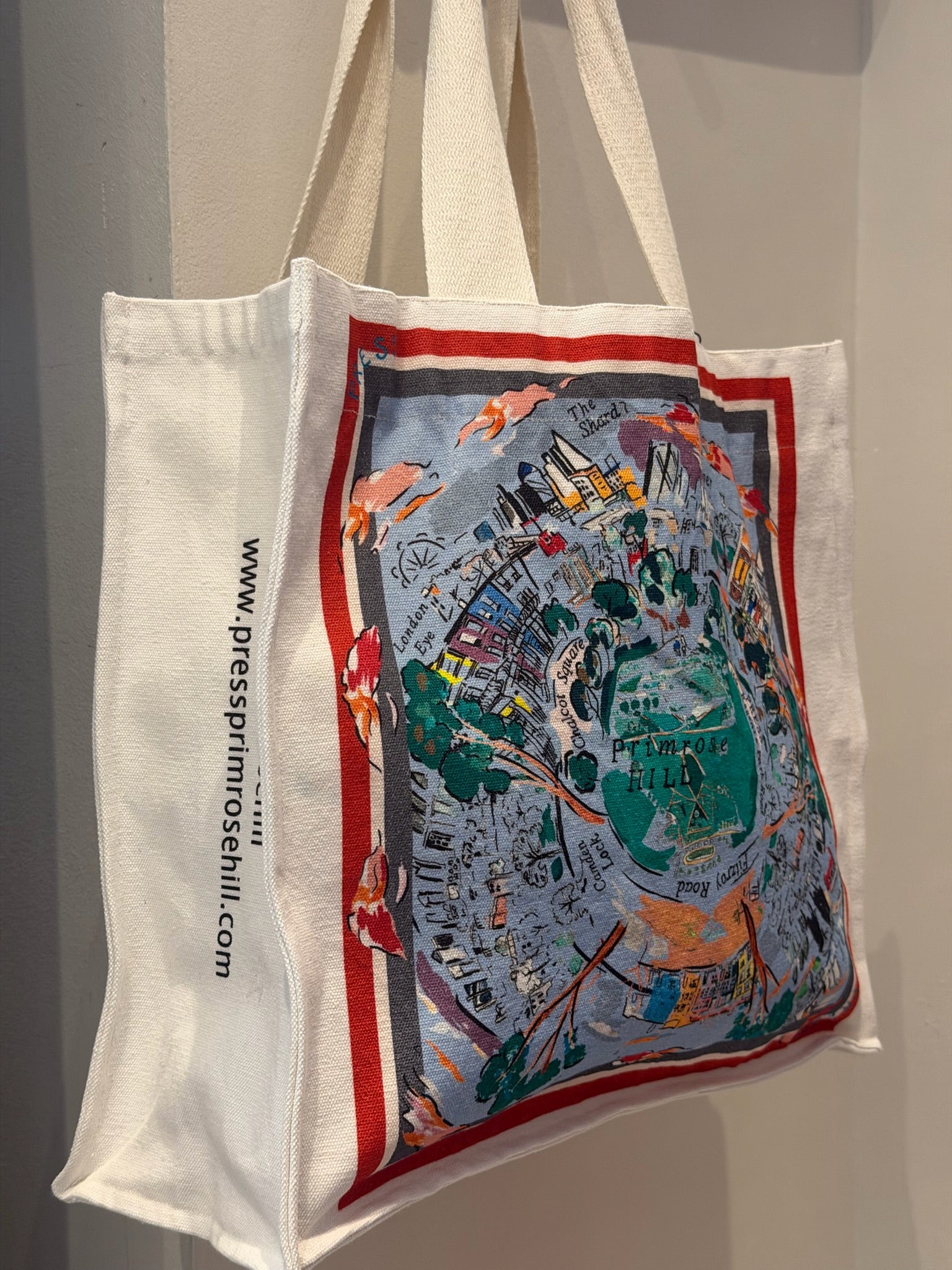 Blue Primrose Hill Tote Bag - PRESS Primrose Hill