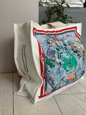 Blue Primrose Hill Tote Bag - PRESS Primrose Hill