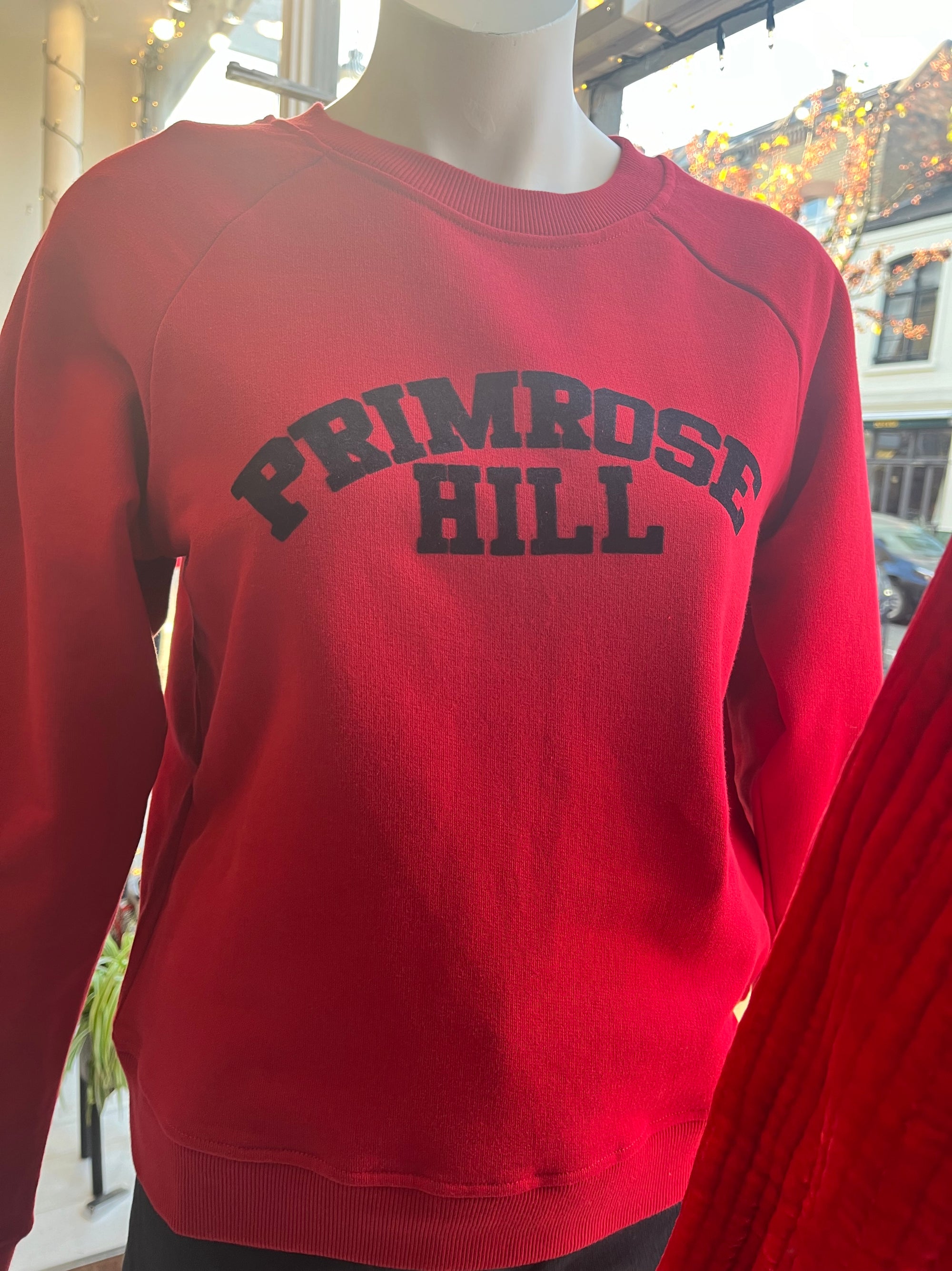 Primrose Hill Red Sweatshirt