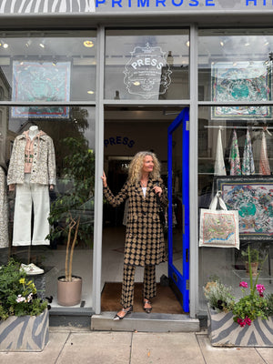 Black Gold LOGOS Wool Coat