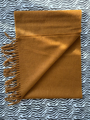 Cashmere Fringed Scarf