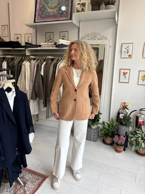 Harriett Wool Blazer Camel
