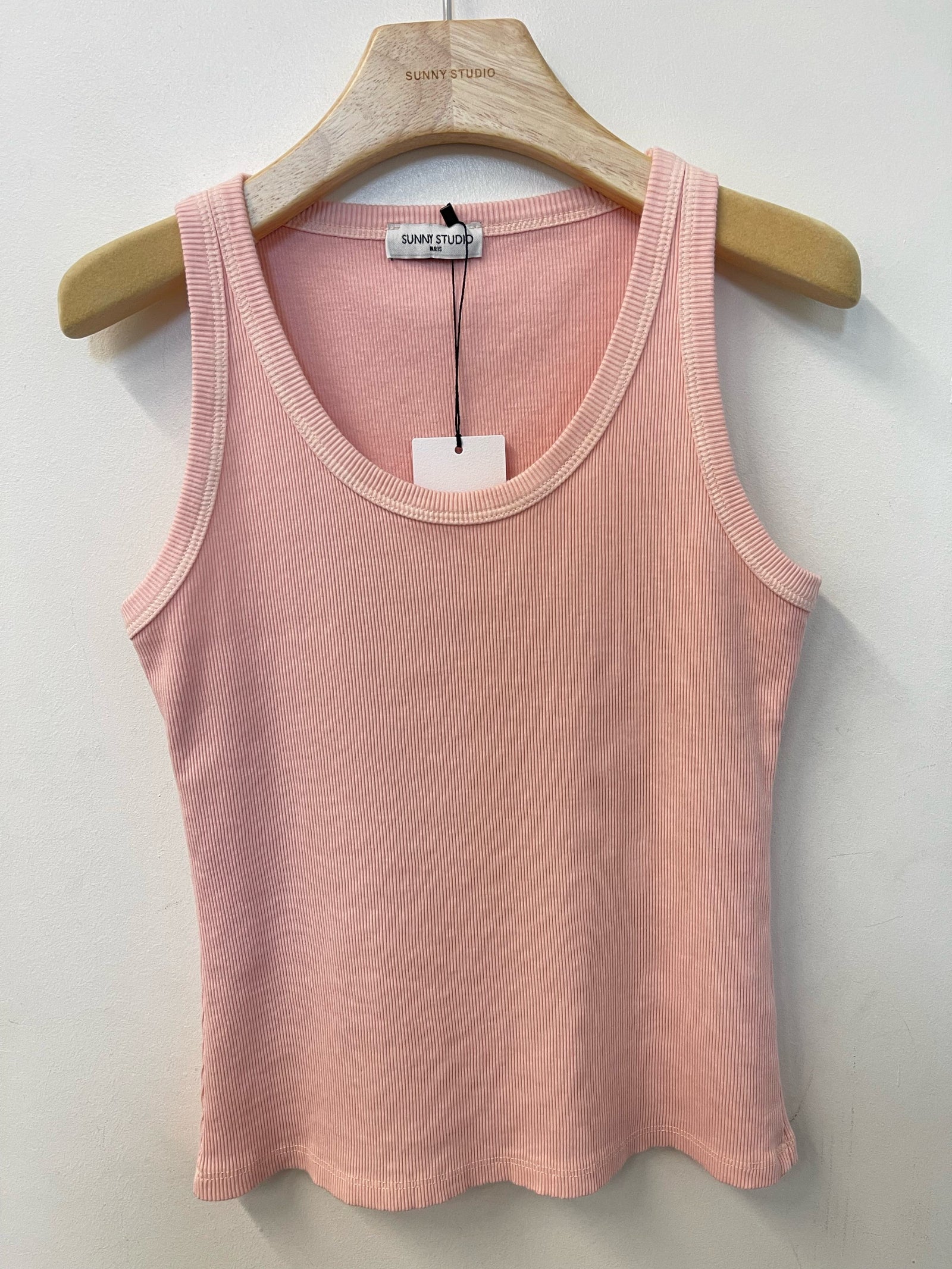 Pink Rib Tank