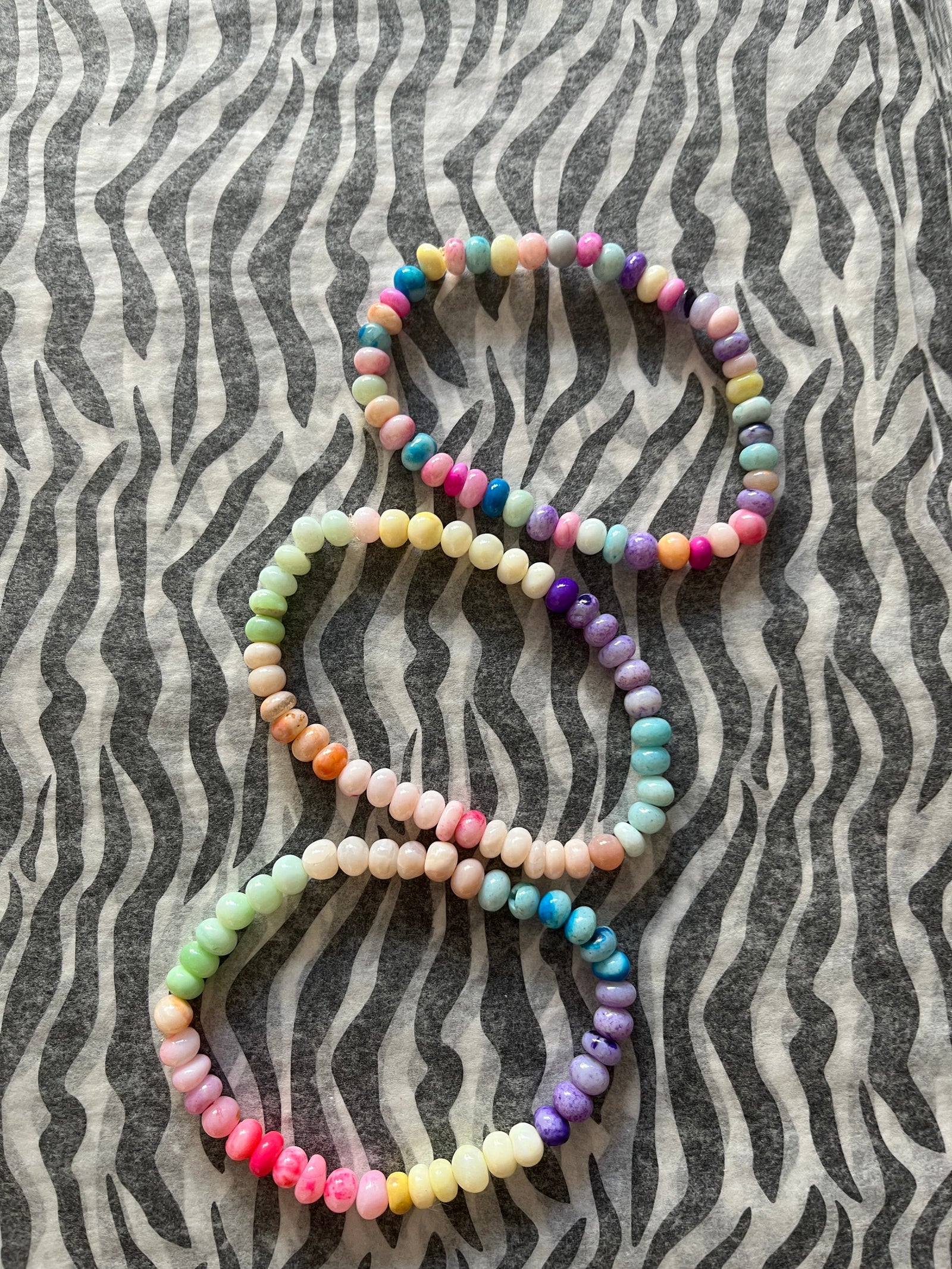 Rainbow Opal Gemstone Bracelets